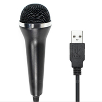 Negro Universal USB micrófono para Nintendo Switch-PS3... PS4... PS2... Xbox 360 Xbox One PC