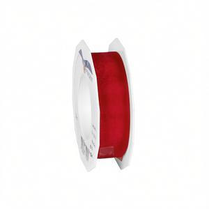 Org-Band 25mm <b>25m</b> Red Craft Ribbon For Gift Wrapping And Decoration - Product Image 2