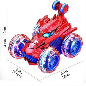 2.4GHz RC diễn viên đóng thế xe 360 độ xoay bắt mắt bánh xe đèn cuối cùng off-road đồ chơi cho trẻ em bao gồm điều khiển từ xa - Product Image 1