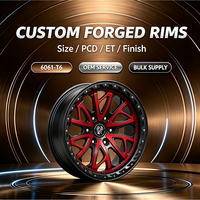 Rines de Aleación Estilo Beadlock Personalizados de 18X8.5 6X139.7 4x4 para Toyota Hilux Tacoma Land Cruiser Prado 150 Mitsubishi Triton