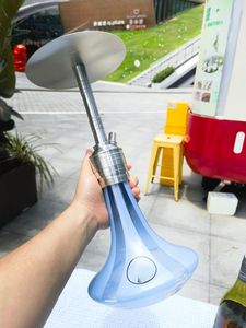 Kit Chicha Mini Steamula en Acier Inoxydable et Verre Cristal, Vente Directe Usine, pour Restaurants, Cafés, Fêtes, Salons de Chicha et Fumeurs - Product Image 4