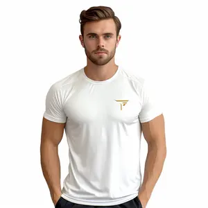 प्रीमियम गुणवत्ता वाले कस्टम 180 जीएसएम कॉटन ड्राई फिट पुरुषों की सादा रंगे टी-शर्ट