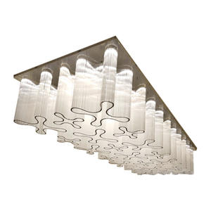 Venta caliente boda Luz Decoración banquete salón iluminación Villa Hotel proyecto personalizado araña - Product Image 6