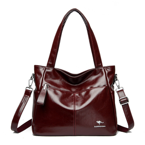 New Designer Fashion Handbag Women Large Capacity Tote Ladies Hand <b>Bags</b> <b>Soft</b> PU <b>Leather</b> and Handbags New Elegant Shoulder <b>Bag</b> - Product Image 3