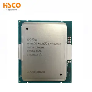 Baru CM8064502020200 SR224 untuk Intel Xeon E7-4820 V3 10Core 1.90G Hz 25MB Tingkat Terakhir Cache FCLGA2011 Server Prosesor Cpu