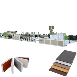 Waterproof Furniture Kitchen Plastic Pvc Wpc Foam Board Panel Extruder Production Line Machinery