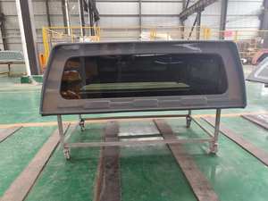 Silver with Glass Hard Top Cannon <strong>Mitsubishi</strong> <strong>L200</strong> Triton Hardtop <strong>Canopy</strong> Aluminum Ute <strong>Canopy</strong> for Great Wall - Product Image 4