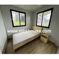 Maison préfabriquée extensible 2026 avec panneaux en acier et sandwich, facile à installer, 2 à 3 chambres, 1 salle de bain, maison pour grand-mère