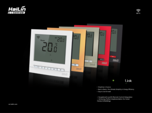 Meilleures ventes HA223-L Contrôleur CVC Thermostat pour tapis chauffant au sol HA223-L Thermostat hydronique HA223-L - Product Image 5