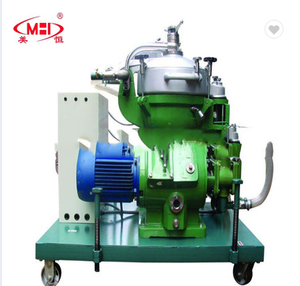 Máquina de reciclaje Máquina centrífuga de filtro de aceite Separador de disco centrífugo Separa rápidamente el agua y las impurezas del aceite - Product Image 1
