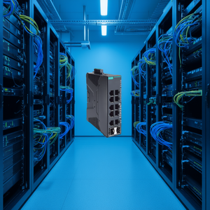 Commutateur PoE géré Gigabit Moxa SDS-3010-8PoE-2GTXSFP-T pour réseaux industriels et professionnels - Product Image 3