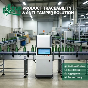 Equipo de inspección visual para la producción de licores, máquina de automatización para el código de paletización, anti-diversión y seguimiento de datos de calidad. - Product Image 1