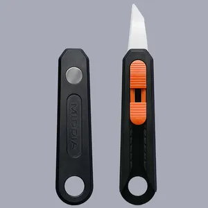 שירות סכין בטיחות קרמיקה תיבת חותך עם זגזג קצה תיבת פותחן Zirconia סכיני קרטון OEM נייד נייר חיתוך