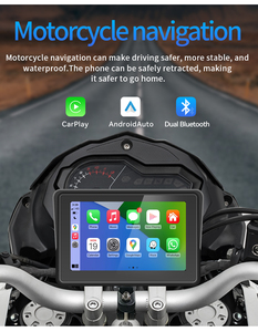 วิทยุสเตอริโอติด GPS ในตัวขนาด5นิ้วแบบพกพาพร้อมระบบแอนดรอยด์ออโต้ลินุกซ์ USB - Product Image 3