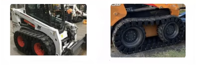 Cat Track Taille 10x26 10x27 10x28 10x29 10x30 Sur le pneu skid steer loader chenilles en caoutchouc avec taille de pneu 10x16.5 12x16.5 - Product Image 3