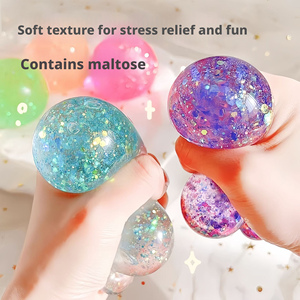 Popular Malt Sugar Squeezing Stress Relief Ball Vent Ball Toy Decompression Useful Tool for Pressure Reduction Squeeze Squeezing - Product Image 4