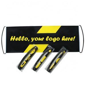 Quảng cáo khuyến mại hai mặt thiết kế in ấn cầu vồng niềm tự hào có thể thu vào cầm tay di chuyển biểu ngữ - Product Image 6