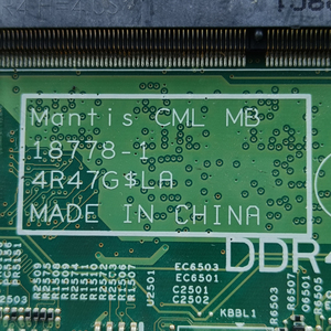 00FT7K Original nuevo para Dell Inspiron 5490 5498 5590 5598 /Vostro 5490 5590 placa base i5-10210U MX250 Mantis CML MB 18778-1 - Product Image 4