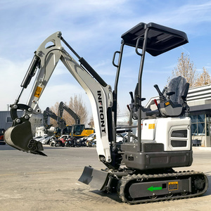 Envío Gratis: Excavadora INFRONT de 1t, 2t, <span class=keywords><strong>3.5</strong></span> Toneladas con Motor Kubota EPA, Mini Excavadora Agrícola, Excavadora Pequeña - Product Image 2