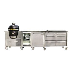 Parrilla de carbón de acero inoxidable <span class=keywords><strong>para</strong></span> exteriores, <span class=keywords><strong>cocina</strong></span> moderna <span class=keywords><strong>para</strong></span> camper - Product Image 3