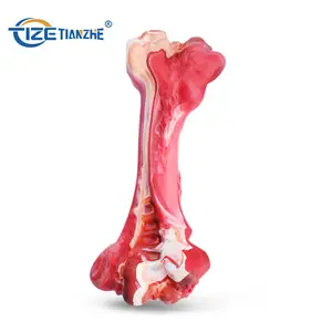 TIZE Non-Toxic Dog Bones Chew Toys For Aggressive Chewers