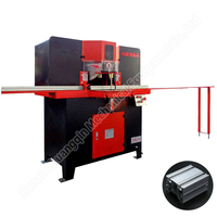 Vente directe 45 degrés double lame scie angle machine de découpe pour les bois
