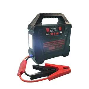 1881 888 נייד חירום Jumpstarter עם מדחס, 600 אמפר שיא