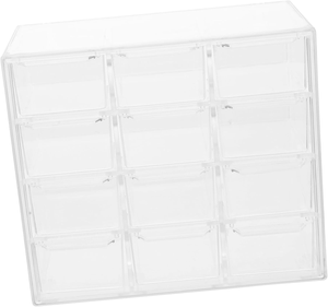 Wholesale 5-tier Transparent Rectangle <b>Office</b> Organizer Eco-Friendly Multifunction PP Plastic Desktop <b>Drawer</b> <b>Storage</b> Cabinet - Product Image 1