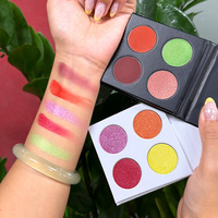 Palette d'ombres à paupières vegan personnalisée à marque privée, hautement pigmentée, vente en gros, créez vos propres couleurs