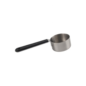 Taza Medidora de Líquidos de Acero Inoxidable con Marcas de Medición, Diseño Encajable - Product Image 2