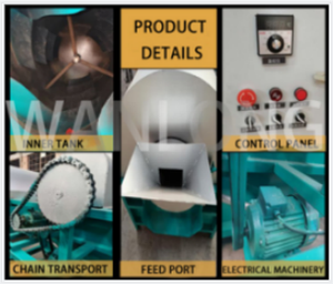 Vente directe en usine, torréfacteur électrique, machine à café Horizontal, gaz électrique, petite arachide, graines <span class=keywords><strong>de</strong></span> tournesol, marrons - Product Image 3