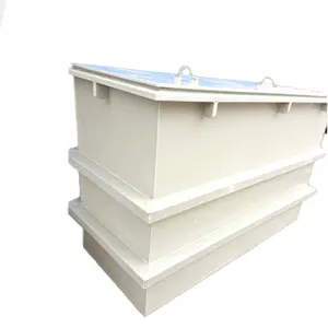Custom Polypropylene Water Tank With Acid Alkali Resistance Material For Chemical Plant And Pickling Tank For Metal Products