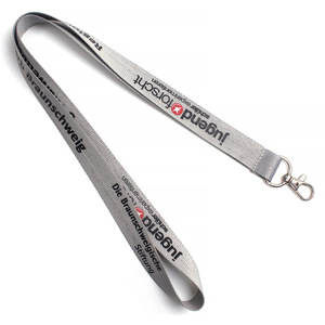 Customized <b>Polyester</b> <b>Lanyard</b> 2x45 Thermal Transfer Printing With Metal Hook For Exhibition And Work Use - Product Image 3