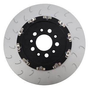 Grand système de freinage véritable qualité avant 2 pièces Rotor Rotor de frein flottant pour <span class=keywords><strong>ALFA</strong></span> ROMEO GIULIA <span class=keywords><strong>STELVIO</strong></span> <span class=keywords><strong>Quadrifoglio</strong></span> Q4 - Product Image 3