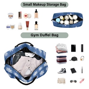 Sac de voyage et de sport de grande capacité, design de Noël, haute qualité, idéal pour les voyages et la gym - Product Image 4