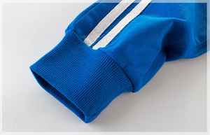 Vêtements pour enfants, ensembles de jogging pour garçons, automne-hiver, ensembles de sport à capuche rayés, design personnalisé, coton uni, 3-8 ans, ensembles de vêtements pour garçons - Product Image 6