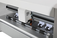 Traceur de découpe à alimentation automatique de haute précision, machine de découpe à écran tactile à tête unique pour étiquettes et autocollants