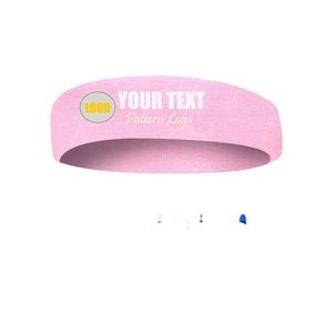 Nouvelle Tendance : Bandeau de Mariage Unisexe en Soie de Lait Sans Couture 180 g/m², Élastique, Absorbant l'Humidité, Style Dessin Animé avec Strass, 12 cm - Product Image 1