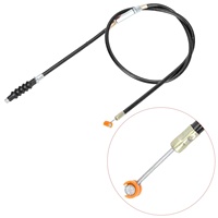 HIAORS 38.98 pouces Câble d'embrayage réglable pour 50cc-250cc SSR SDG TaoTao Apollo Coolster Baja Loncin Pit Dirt Bike ATV Quad