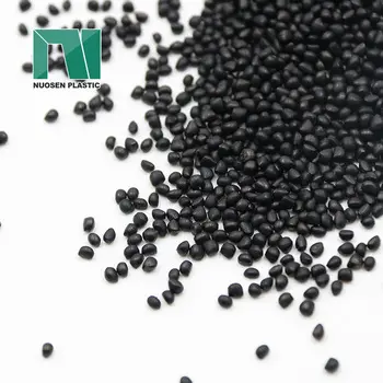 NUOSEN PE PP 15% Black Carbon Masterbatch Plastic Pellets Price For Sale Carbon Black Masterbatch