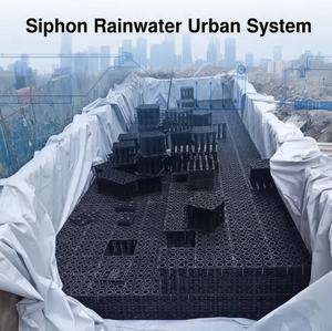 Module de récupération des eaux pluviales multicouche à emboîtement, à installation manuelle, pour installation sous les parkings, les routes et les allées paysagères - Product Image 5