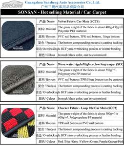SONSANG Auto di lusso tappezzeria 3d pavimento Cruze <span class=keywords><strong>Logo</strong></span> personalizzato 7d Auto Mate tappeto - Product Image 5