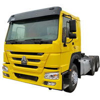 Truk Traktor Bekas Murah China Sinotruk 371HP 380hp 420hp Howo/6x4 10 Ban Semi Trailer Harga Pabrik
