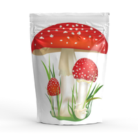 Mini petits sacs refermables imprimés UV personnalisés 1g 3.5g 7g pochette à plat avec fermeture éclair et 3 joints latéraux sacs en mylar zip-lock pour gommeux aliments pour animaux de compagnie