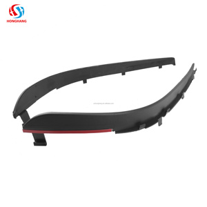 Honghang 4 pièces noir brillant pour Jeep Grand Cherokee SRT8 garde-boue fusées accessoires 2014 2015 2016 2017 2018 2019 2020 - Product Image 3