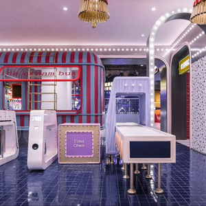 Acrylic & Wood Pop Toy Display Unit | One-Stop Anime Collectible Shop Interior Design & Shelving Solution - Product Image 1