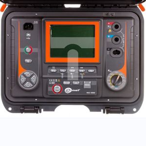 Sonel MIC-5005 Mégohmmètre de résistance d'isolement et mesure de capacité (0...999 NF 49.99 F) (5% M.v.) Précision à 5 chiffres) Garantie 1 an - Product Image 2