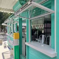 Ventanas Plegables Verticales Izquierda-Derecha, Insonorizadas, de Aleación de Aluminio, Personalizables, Flotantes, para Cafeterías, Restaurantes