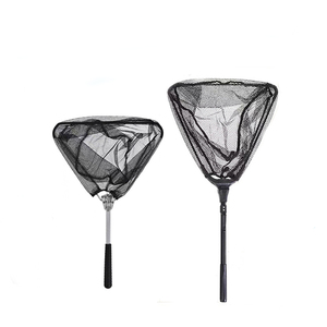 Red de aterrizaje de pesca, red ligera plegable portátil, malla de nailon, marco de red de pesca, Red de liberación de captura de pesca - Product Image 4