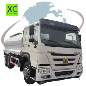 Camion benne d'occasion Howo 371HP 6x4 avec arroseur, réservoir d'eau 25m³, 10 pneus, modèle 375 NX371, pas cher - Product Image 1